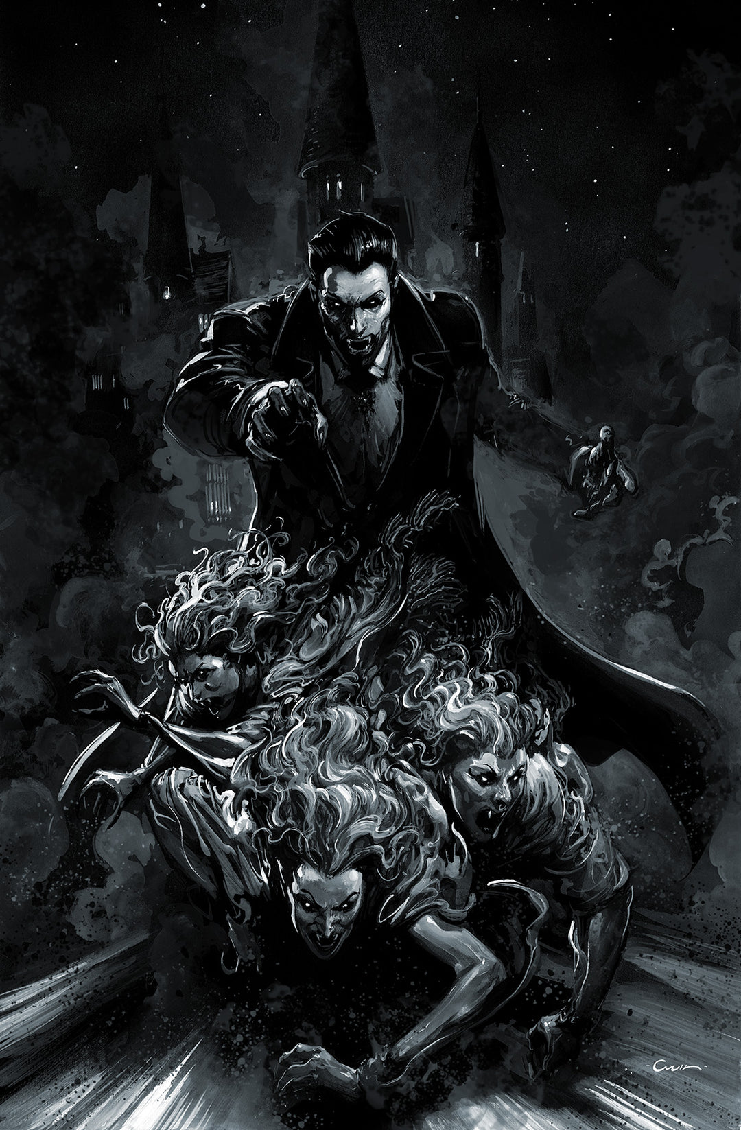 Dracula Black & White Special All Art Ltd 450 Clayton Crain