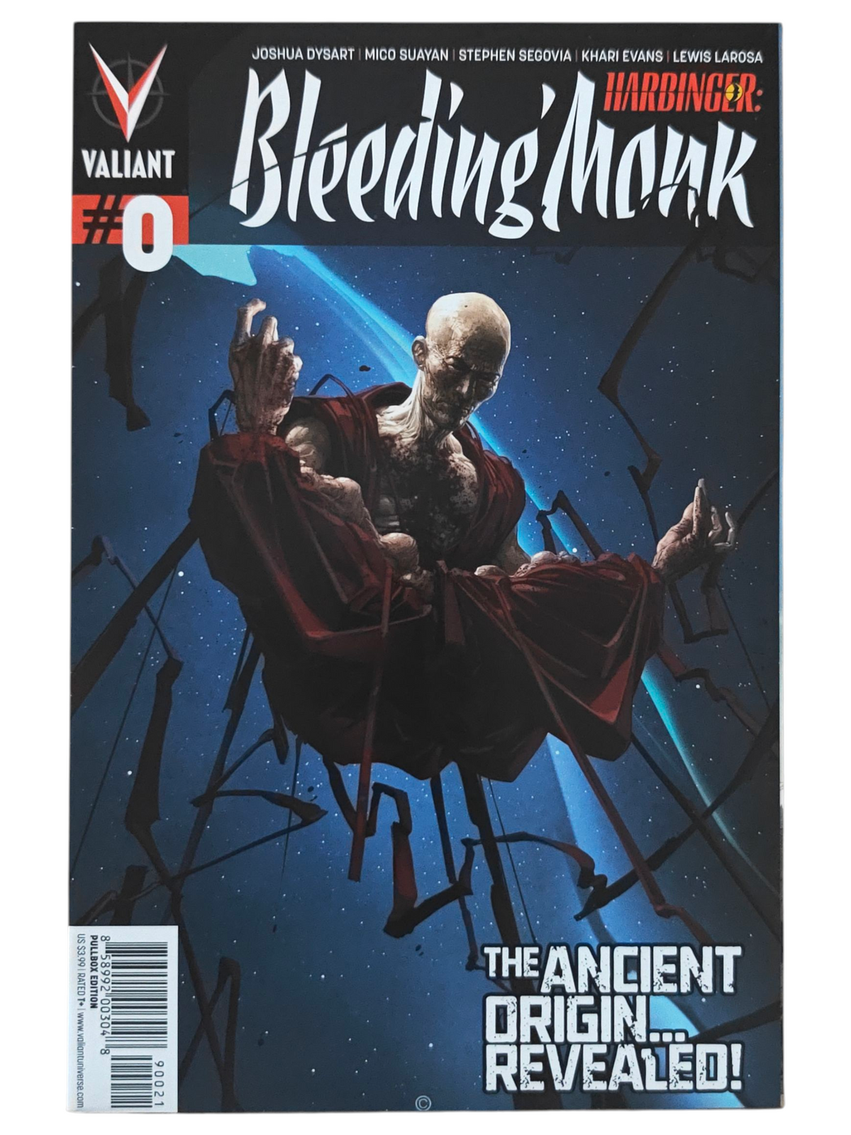 Harbinger Bleeding Monk #0 Clayton Crain