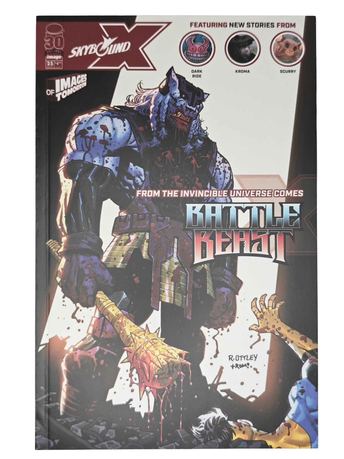 Skybound X #25 Battle Beast Ryan Ottley
