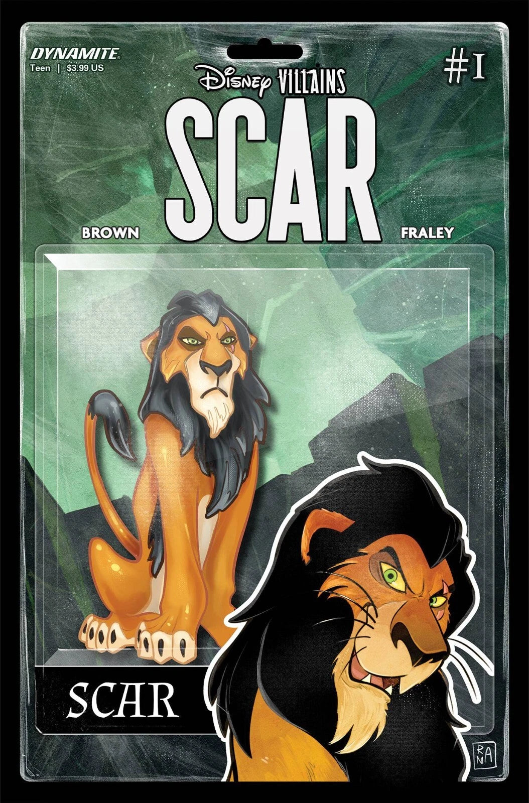 Disney Villains: Scar #1 (2023) Cover L Alessandro Ranaldi 1:30