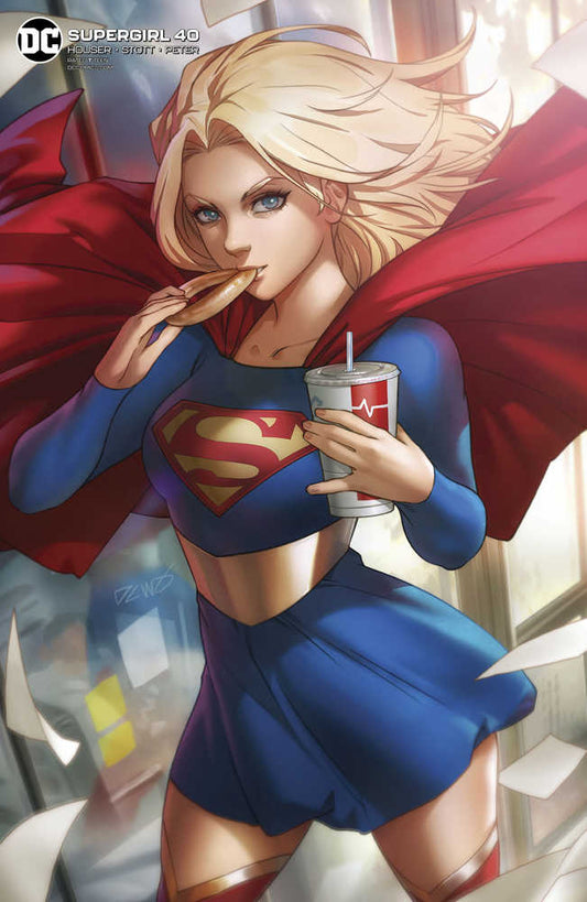 Supergirl #40 Card Stock Derrick Chew Variant Edition