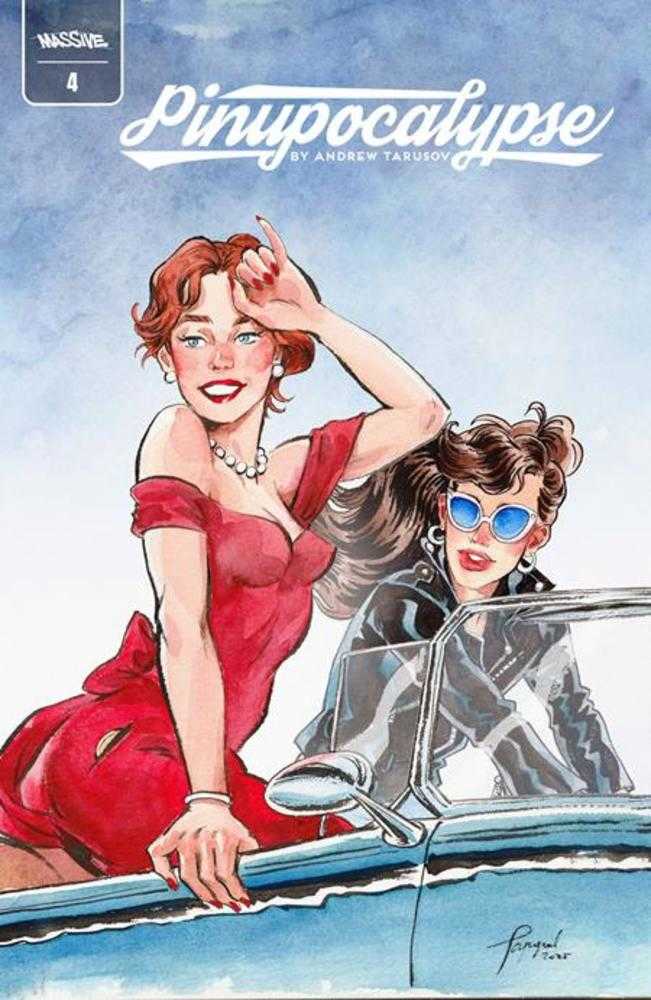 Pinupocalypse #4 (Of 6) Cover C Andrew Tarusov Pin Up Homage