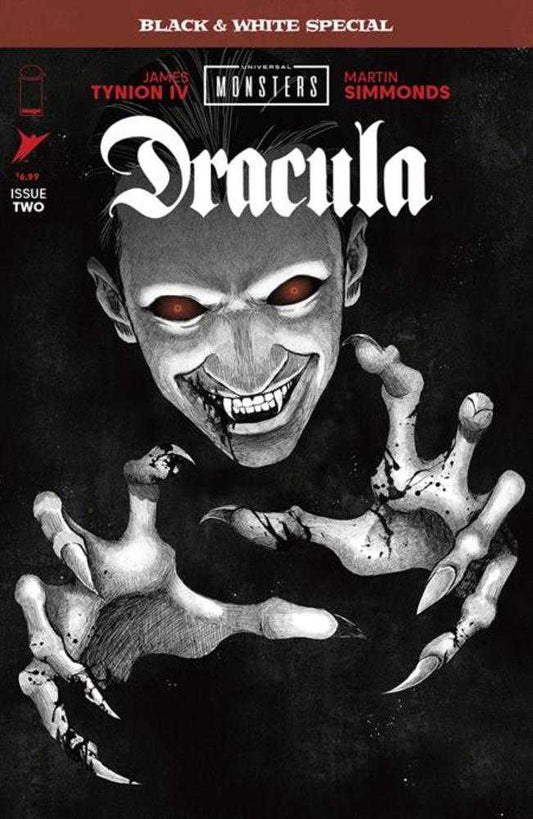 Universal Monsters Dracula Black & White Special #2 (Of 2) Cover B Anwita Citriya Variant