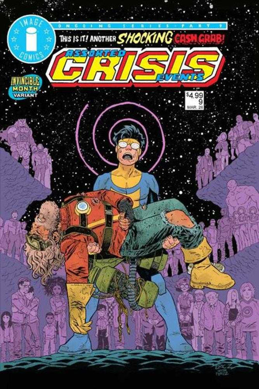 Assorted Crisis Events #9 Cover C Zawadzki Invincible Team Up Variant (Mature)