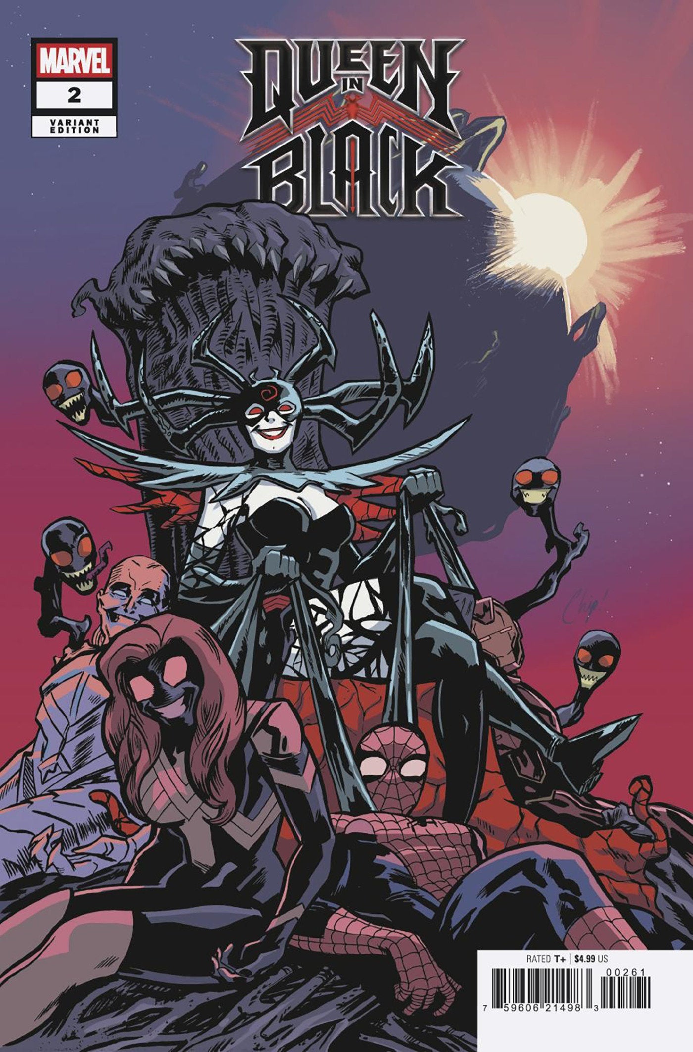 QUEEN IN BLACK #2 CHIP ZDARSKY SMILE VARIANT [QIB]