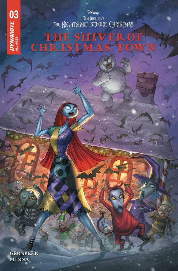 The Nightmare Before Christmas: The Shiver of Christmas Town #3 (2026) (Cover C Alan Quah Variant)