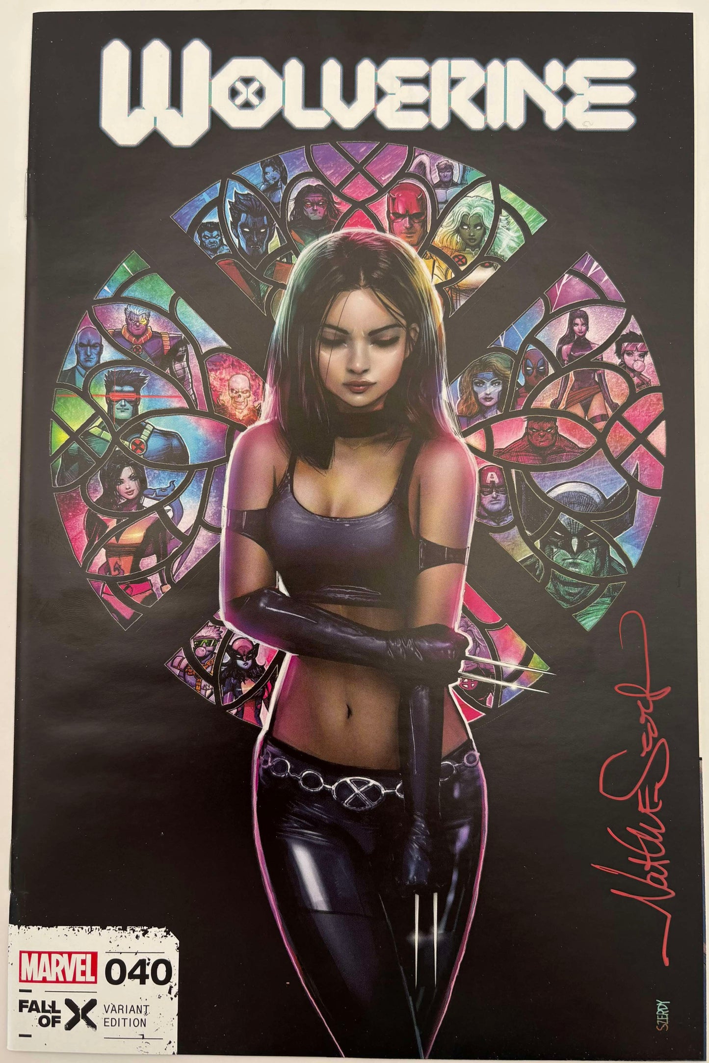 [Signed by Nathan Szerdy] WOLVERINE #40 [FALL] UNKNOWN COMICS NATHAN SZERDY EXCLUSIVE VAR [IN STOCK]