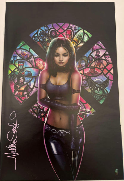 [Signed by Nathan Szerdy] WOLVERINE #40 [FALL] UNKNOWN COMICS NATHAN SZERDY EXCLUSIVE VIRGIN VAR [IN STOCK]