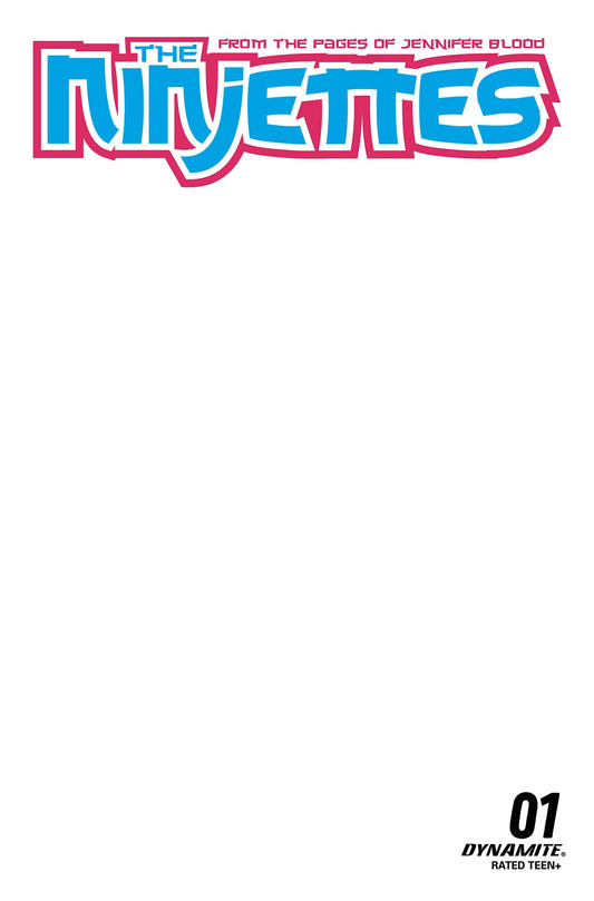 NINJETTES #1 (OF 5) CVR E BLANK AUTHENTIX (09/07/2022)