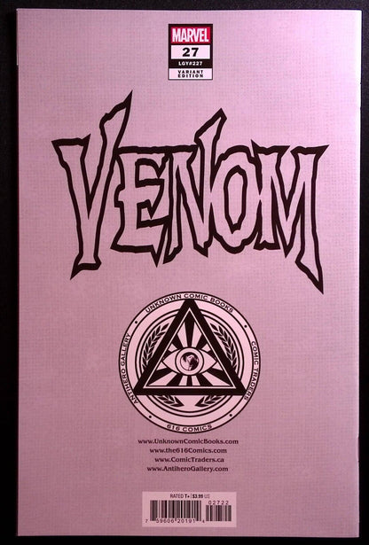Venom #27 LGY #227 Exclusive Variant Cover (Marvel Comics 2023)