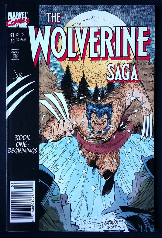 The Wolverine Saga Book One: Beginnings Liefield Marvel Comics