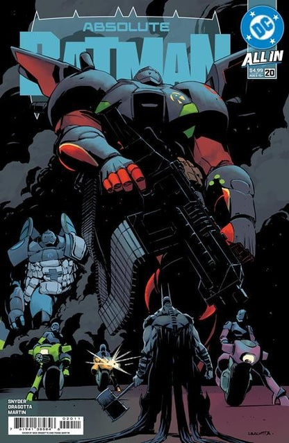 ABSOLUTE BATMAN #20 🦇🔥 IVAN TAO GLOW-IN-THE-DARK LMT 1K