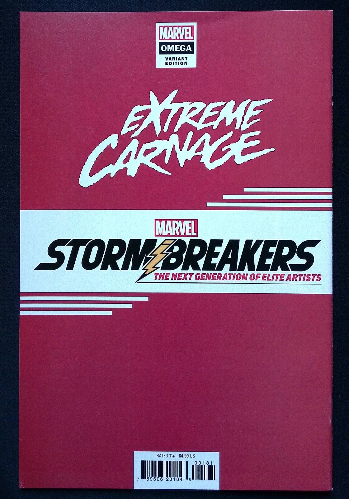 Extreme Carnage Omega #1 Stormbreakers Variant (Marvel Comics)