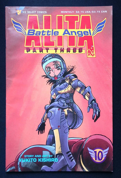 Battle Angel Alita Part Three #10 Viz Select Comics