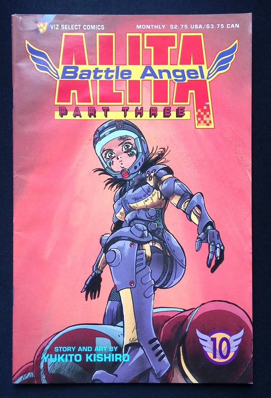 Battle Angel Alita Part Three #10 Viz Select Comics