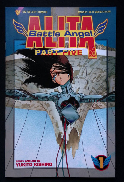 Battle Angel Alita Part Five #1 Viz Select Comics