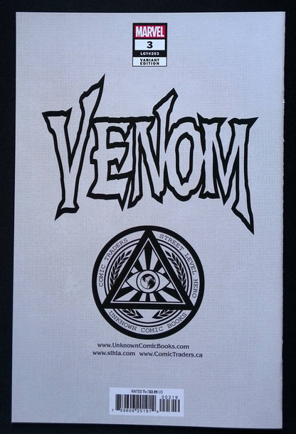 Venom #3 Unknown Comics Tyler Kirkham Exclusive Variant