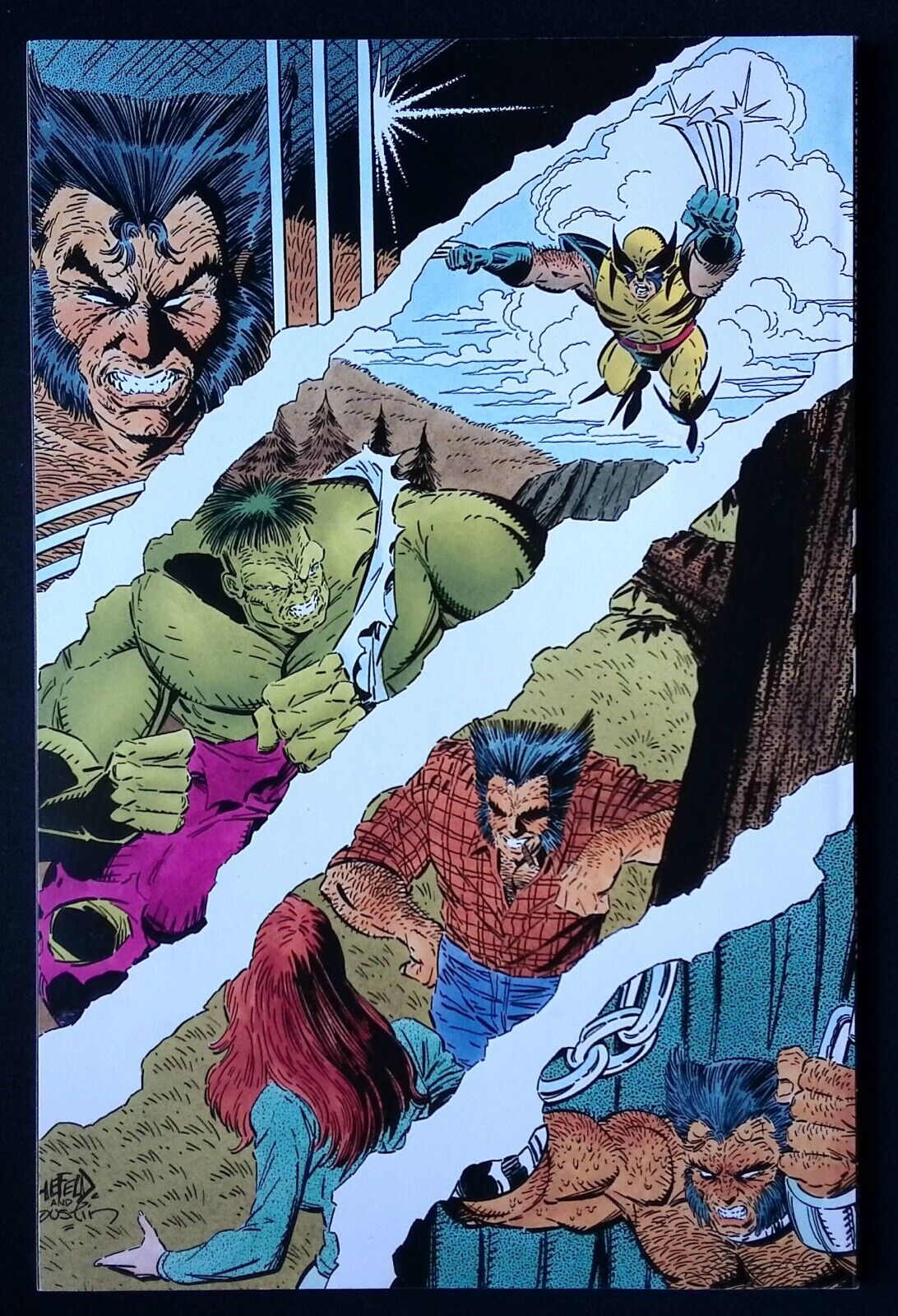 The Wolverine Saga Book One: Beginnings Liefield Marvel Comics