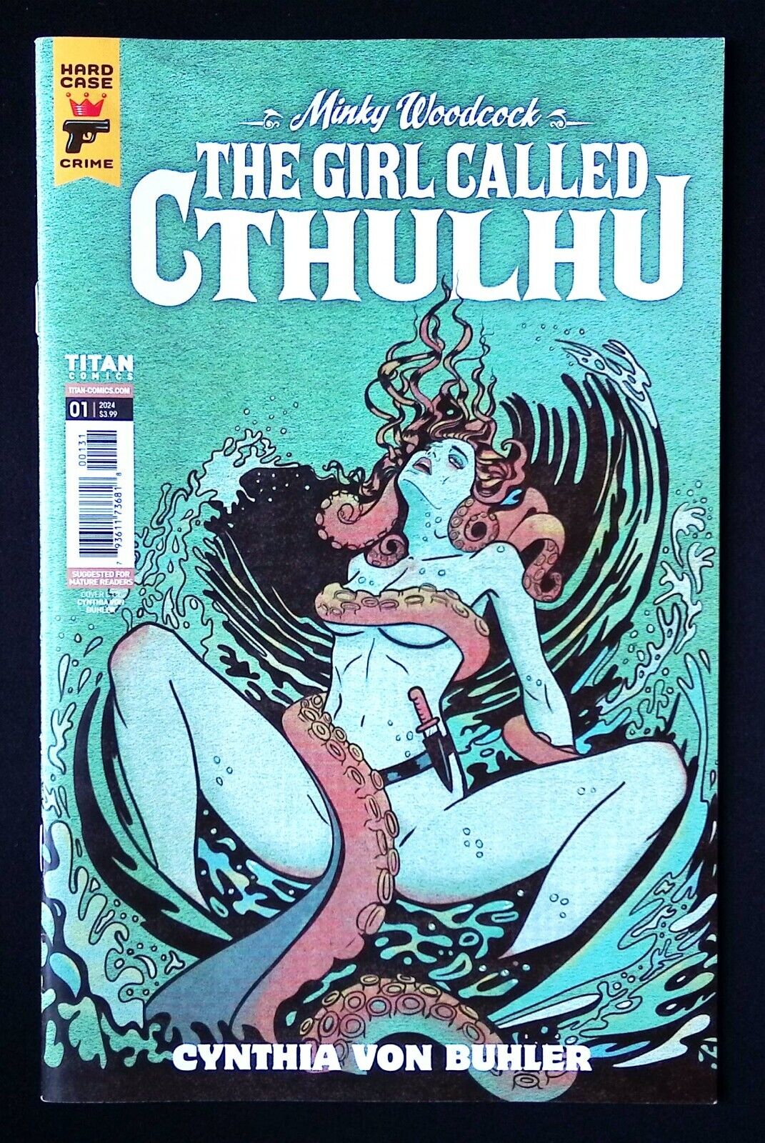 The Girl Called Cthulhu #1 Variant Woodcock Von Buhler (Titan Comics 2024)