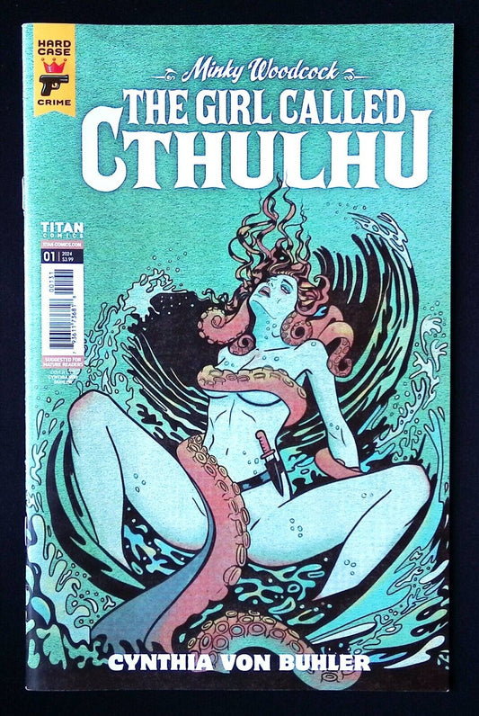 The Girl Called Cthulhu #1 Variant Woodcock Von Buhler (Titan Comics 2024)