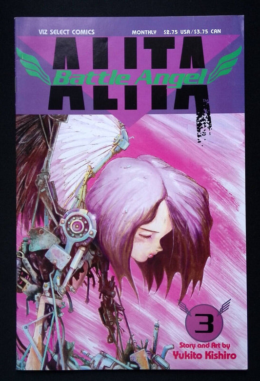 Alita Battle Angel #3 by Viz Select Comics