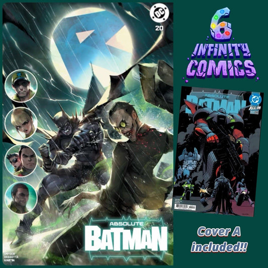 ABSOLUTE BATMAN #20 🦇🔥 IVAN TAO TRADE DRESS INFINITY6COMICS