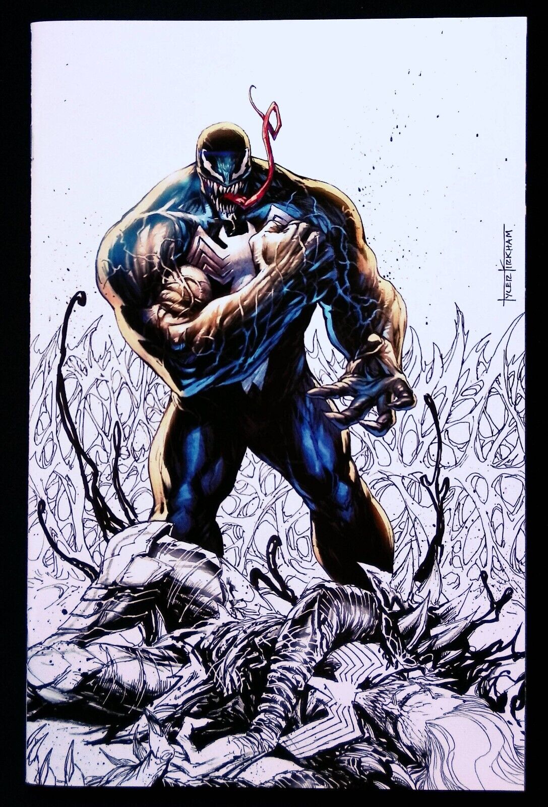 King in Black #5 Tyler Kirkham Exclusive Color Splash Virgin Variant