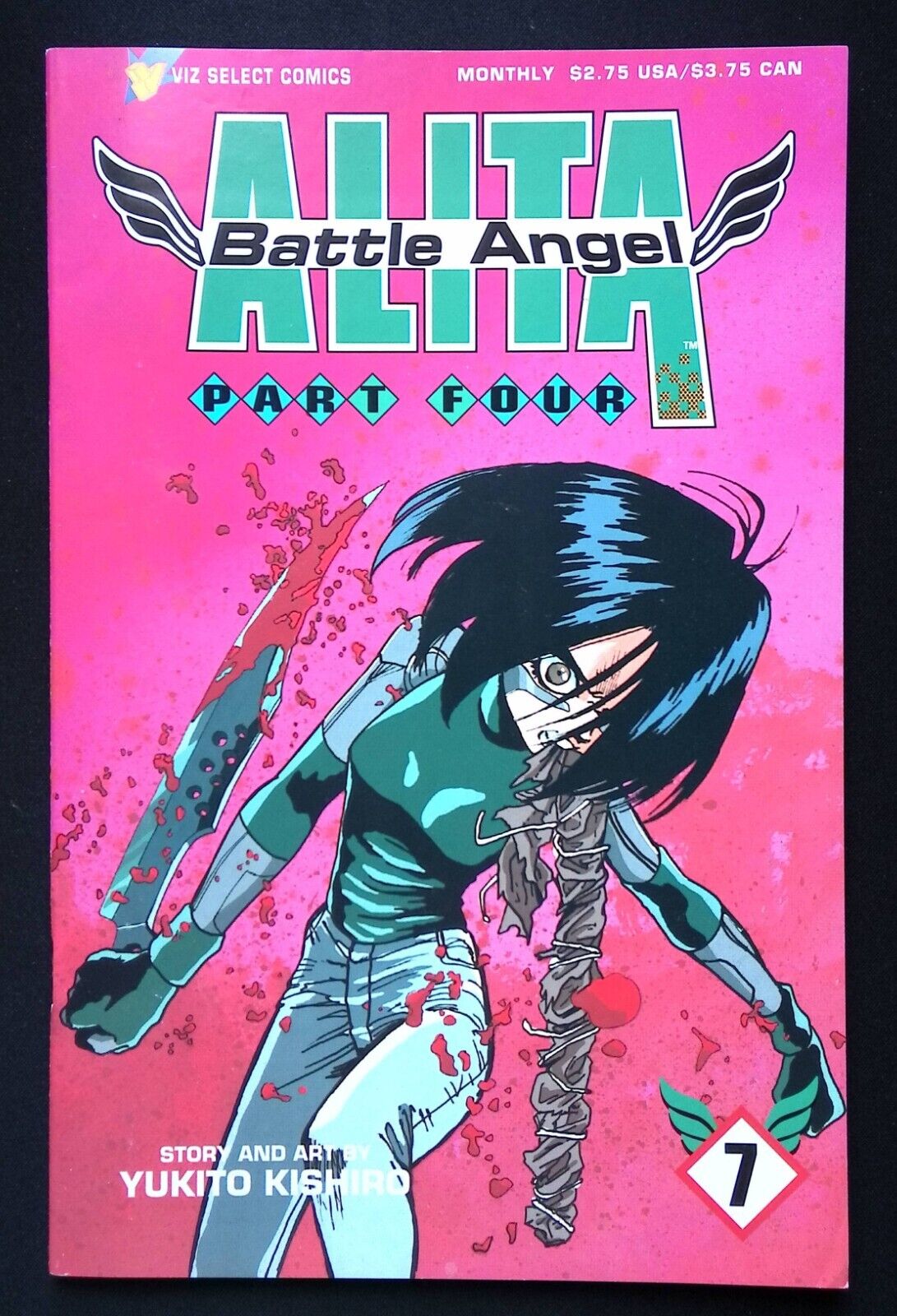 Battle Angel Alita Part Four #7 Viz Select Comics