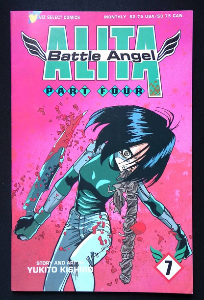 Battle Angel Alita Part Four #7 Viz Select Comics