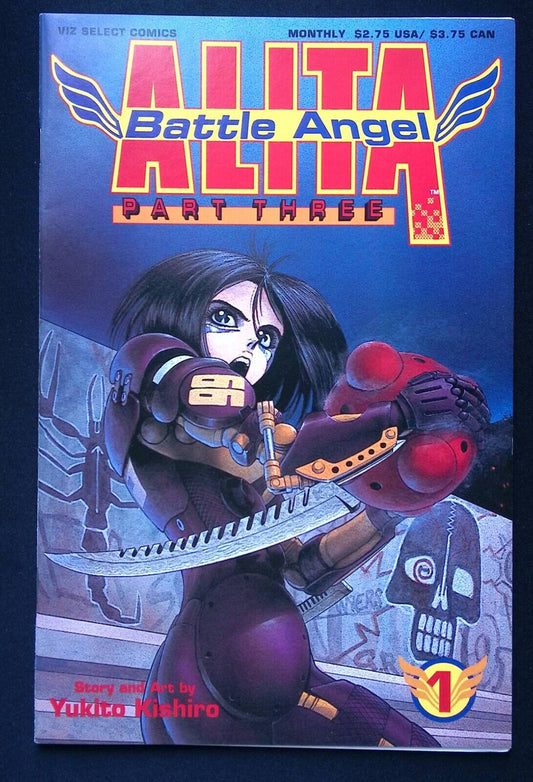 Battle Angel Alita Part Three #1 Viz Select Comics
