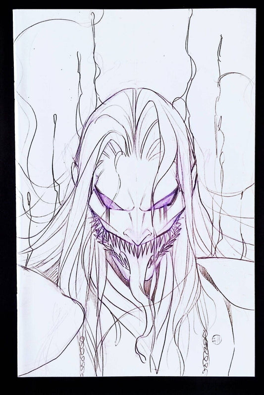Venom #27 LGY #192 Peach Momoko Sketch Variant (Marvel Comics)