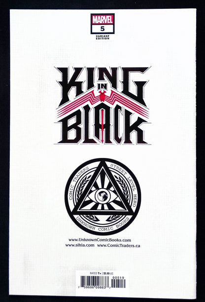 King in Black #5 Tyler Kirkham Exclusive Color Splash Virgin Variant
