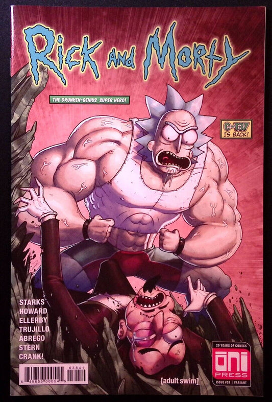 Rick & Morty #38 McFarlane Venom Spider-Man Homage Variant (Oni Press 2018)