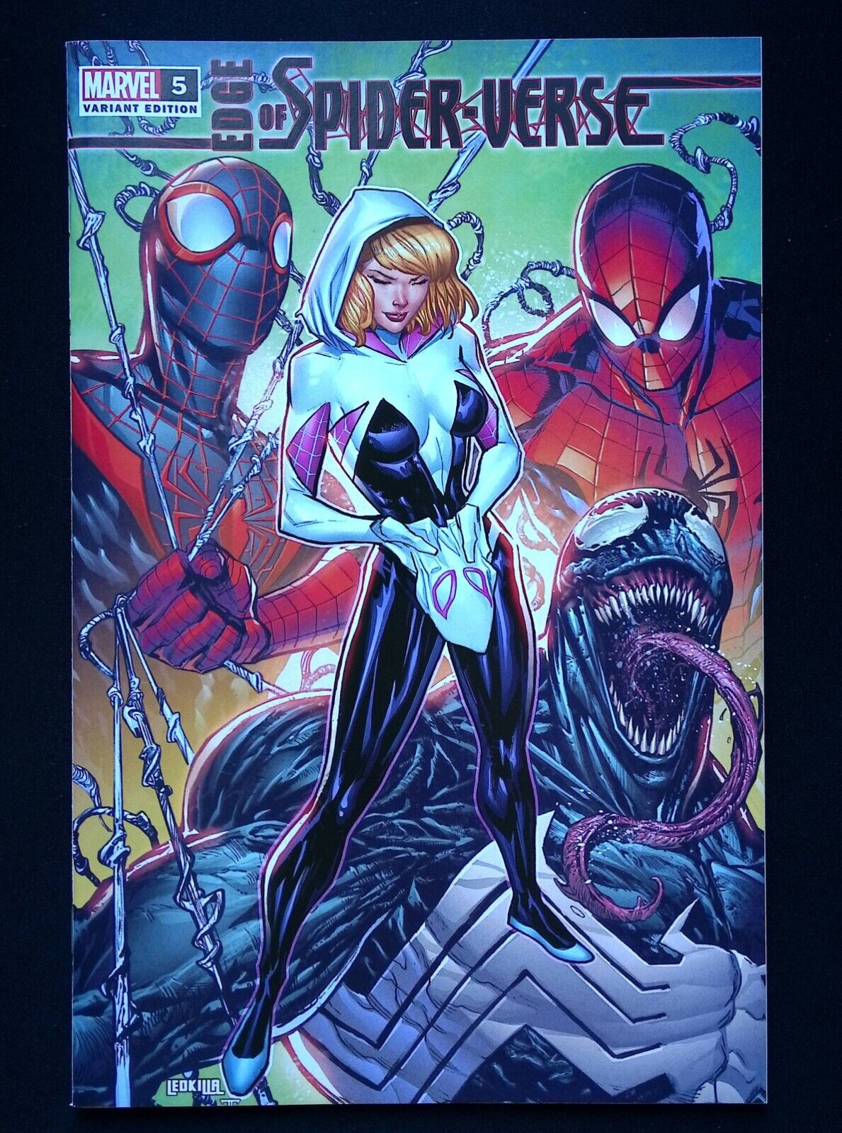 Marvel Comics EDGE OF SPIDER-VERSE #5 Ken Lashley Frankies Exclusive Variant