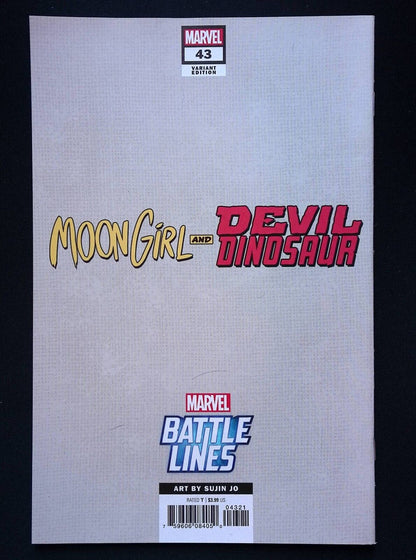 Moon Girl And Devil Dinosaur #43 Marvel Battle Lines Sujin Jo Variant