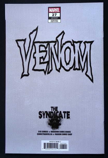 Venom #27 Lobos (616) Exclusive Virgin Variant