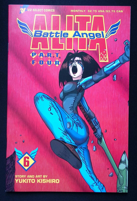 Battle Angel Alita Part Four #6 Viz Select Comics