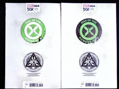 Fall of the House of X #4 Rise of the Powers of X #4 KAARE ANDREWS Trade Set