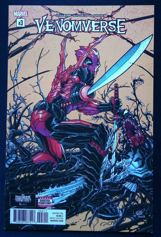 Venomverse #3 Deadpool (Marvel Comics 2017)
