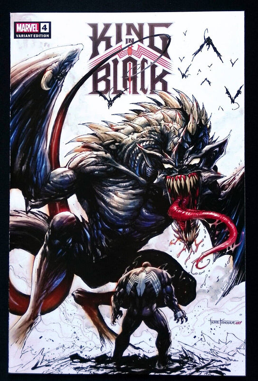 King In Black #4 Retailer Exclusive Color Splash Variant, Kirkham