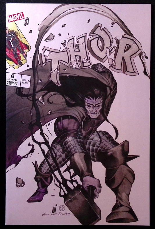 Thor #6 Peach Momoko Frankies Golden Apple Variant (Marvel Comics 2020)