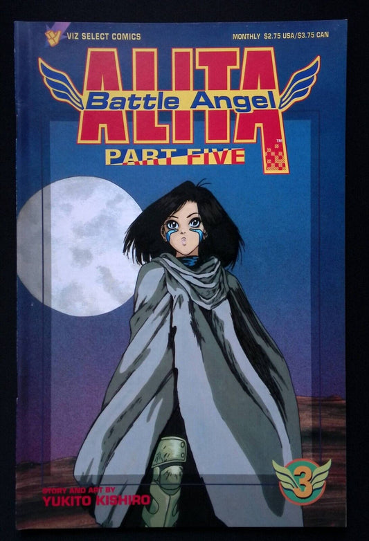 Battle Angel Alita Part Five #3 Viz Select Comics