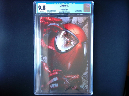Carnage #1 Suayon Virgin Variant 9.8 (Marvel Comics 2022)