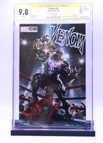 Venom #28 Marvel Comics CGC Signature Series 9.8 signed by Kael Ngu 