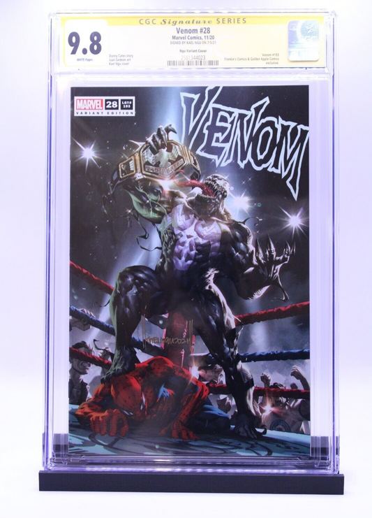 Venom #28 Marvel Comics CGC Signature Series 9.8 signed by Kael Ngu 