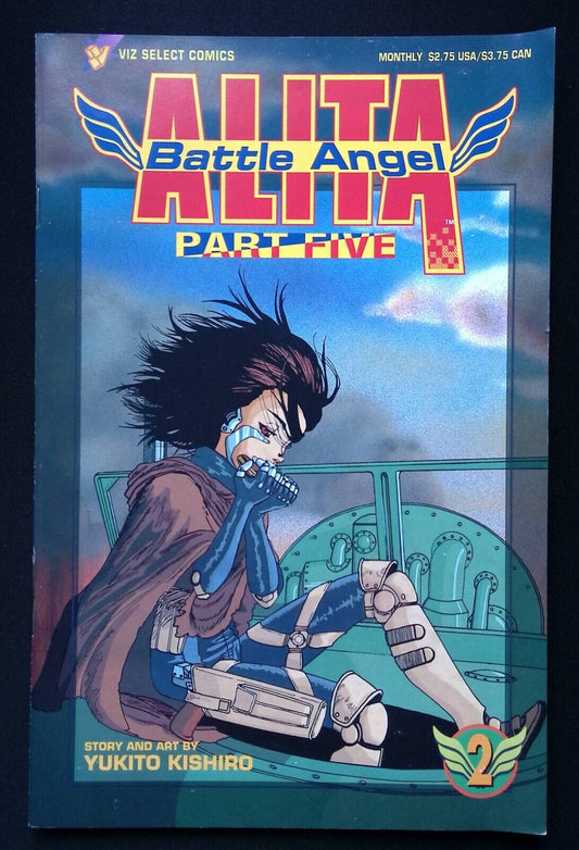 Battle Angel Alita Part Five #2 Viz Select Comics