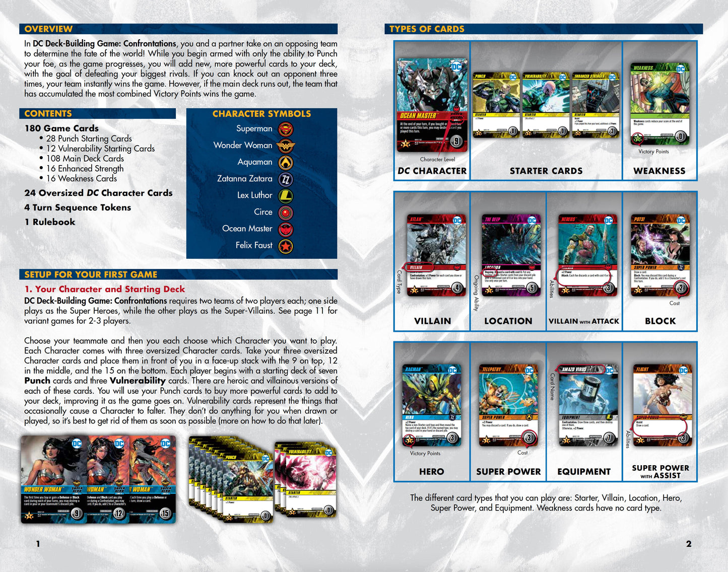 DC Deck-Building Game: Confrontations