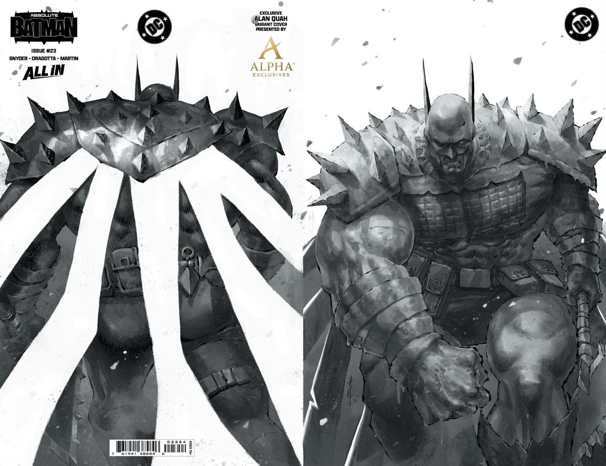 [FOIL] ABSOLUTE BATMAN #23 ALAN QUAH EXCLUSIVE WRAPAROUND VIRGIN VAR (08/12/2026)