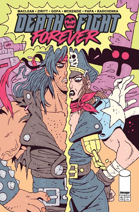 Death Fight Forever #4 (2026) (Cover B Sam Mckenzie Variant)