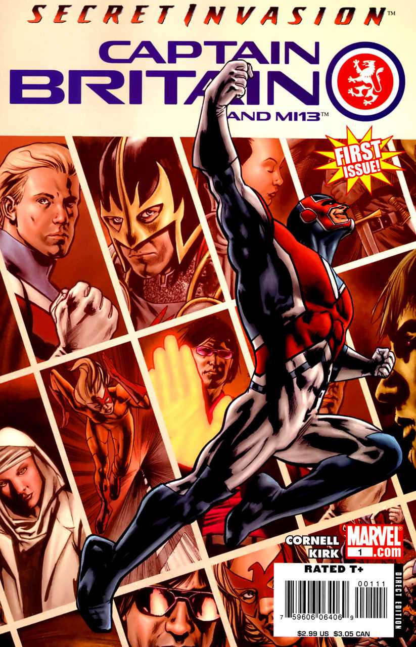 Captain Britain and MI:13 #1 (2008)